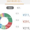 2021年2月分の家計簿公開！！