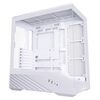 【Amazon】Lian Li VECTOR V100 White ピラーレス PCケース LEDストリップ 小物展示スペース [V100W]