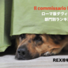 ダヴィデ＆レックス〜ローマ警察シェパード犬刑事☆部門別ランキング④REX珍場面
