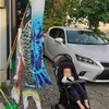GWの高速道路は道もＳＡも車がいっぱいです。