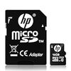 HP microSDHCカード 16GB UHS-I 対応 フルHD 高速ビデオ SDアダプター付く(最大読出スピード 80MB/s) バルク + 透明ケース(本体のみ、外包装なし)