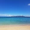 沖縄の青い海