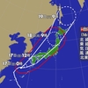 夜だるま台風情報