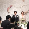 結婚式ーー🥳