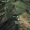 Google Earthで日本百名山 / 苗場山 / 巻機山 / 越後駒ヶ岳 / 平ヶ岳 / 至仏山