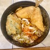 大和屋（中延）あじ天きしめん＋ピーマン天