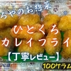 やましろやのお惣菜『ひとくちカレイフライ』はサクフワの旨味しっかりでした【丁寧レビュー】