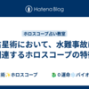 占星術において、水難事故に関連するホロスコープの特徴