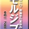 2010年・断腸亭の夏休み・『モルジブ』その１　プロローグ