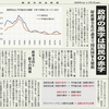 経済同好会新聞 第58号　「政府の黒字は国民の赤字」