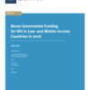 『2016年のHIV対策政府拠出資金は7%減少。2010年以降最低レベルに』