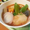 ボリューム野菜のオニオンカレースープ