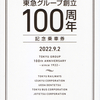 東急電鉄　　「東急グループ創立１００周年記念乗車券」