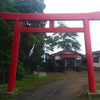 鷲ノ木稲荷神社と旧幕府軍上陸地