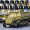 AFVクラブ kfz251 パックワーゲン製作中その2
