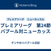 プレミアリーグ　第24節　リバプール対ニューカッスル