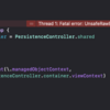【SwiftUI開発】Fatal error: UnsafeRawBufferPointer with negative count