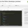 Chrome Dev Editor (developer preview)