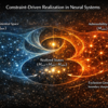 Constraint Geometry, Not Signals — A Unified Principle Across Brains, Organoids, Plants, and AI