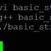 basic_string::insert(pos1の位置にstrのpos2からn文字を挿入)