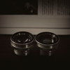 Carl Zeiss Jena アルミ鏡胴ゾナー50mmf/1.5とf/2レンズを撮り比べ