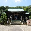 白國神社と増位山。