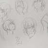 顔の模写をする～様々な角度の顔を描く～