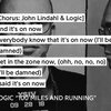 リリックイメージ（Lyrics Image）: 100 Miles and Running - Logic