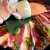 安楽亭でお肉とビール