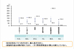 「シニア食事日記調査」～エネルギー摂取不足とその対策