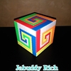 ルービックキューブで模様を作りました！　Rubik's Cube art design