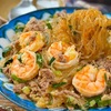 【レシピ】ワンパンで簡単♬海老とひき肉のうま辛麻婆春雨♬