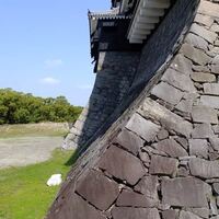 現況・熊本城　大天守西面
