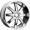 !!Best Price Pacer Tenacious 22x8.5 Chrome Wheel / Rim 5x115 & 5x5 with a 40mm Offset and a 73.00 Hub Bore. Partnumber 777C-2281640