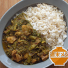 ほろ苦さがおいしい「菜の花くたくたチキンカレー」がじわじわうまい【ツジメシの週末メシ】