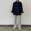 AURALEE / HARD TWIST LIGHT DENIM SHIRTS BLOUSON