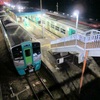 終電後の引田駅　2年ぶりによって見た