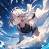 floating bubbles (泡) by Animagine XL V3.1