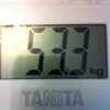 8/12 50日目 夜 53.3kg
