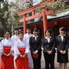 これが本当の入社式！新人巫女さんたち神社へ参る