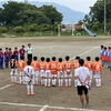 梅雨の合間にサッカー