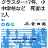 【新型コロナ詳報】千葉県内5210人感染　クラスター17件、小中学校など　死者は2人（千葉日報オンライン） - Yahoo!ニュース