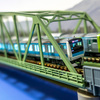 【Nゲージ】TOMIX「複線曲弦大トラス鉄橋」の緑色を購入。赤は特急、緑は在来線が似合いそう🌉
