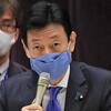 ★西村経済再生担当相「玄関先であいさつするだけで家には上がらないといった配慮が必要だ」