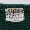 1848 無地ダークグリーン 50's ビンテージ ウールボートネックセーター 無地 VINTAGE WOOL BOTE NECK SWEATER 