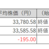 【投資日記】国内株式市場売買取引週間結果。日経平均株価、TOPIX及び保有株は続落（4月7日から4月11日）