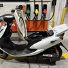 バイクガソリン給油とエアー補充