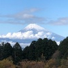 富士山の雲が抜けました。