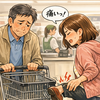 No.１１７１　ストレス対処法　買物カートが妻にぶつかる