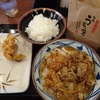 期間限定「鬼おろし肉ぶっかけうどん」@『丸亀製麺』。(2024.7)